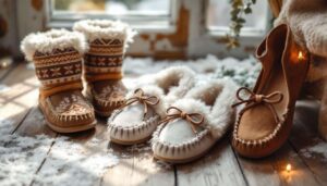 Bottes, mocassins, ballerines : les chaussures fluffy s’imposent partout cet hiver