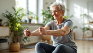 Bras chauve-souris après 60 ans : cet accessoire de Pilates à moins de 30€ chez Decathlon est idéal pour tonifier ses bras