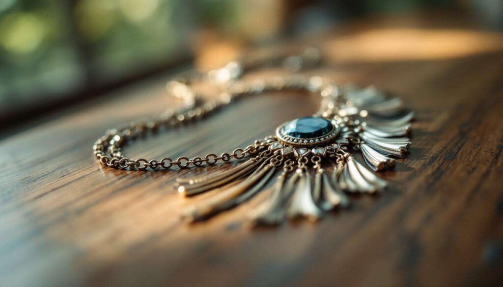 Le collier à franges, le bijou qui transforme nos looks cet hiver