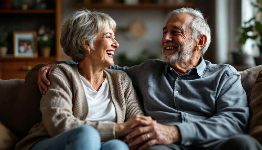 On se retrouve vite avec un grand-père à la maison” : Sandrine, 49 ans, raconte son couple avec Marcel, 71 ans