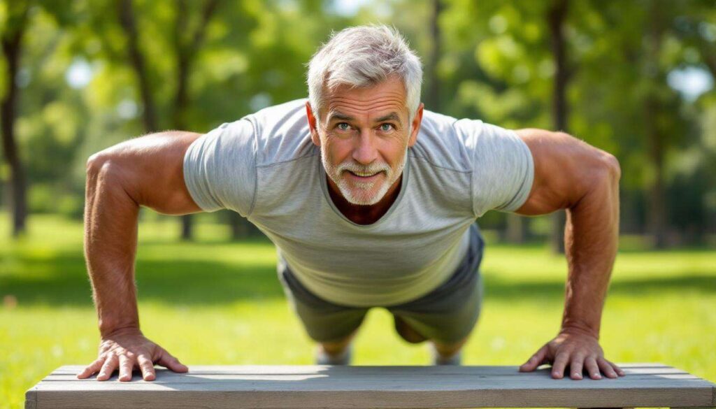 Cinq exercices quotidiens pour hommes de plus de 55 ans afin de rester forts