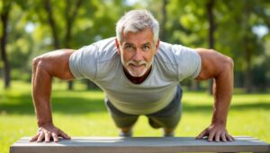 Cinq exercices quotidiens pour hommes de plus de 55 ans afin de rester forts