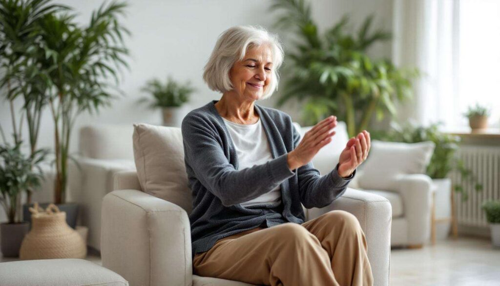 Vous avez plus de 60 ans ? Voici les 4 exercices sur chaise recommandés par un coach de 72 ans pour rester fort et mobile