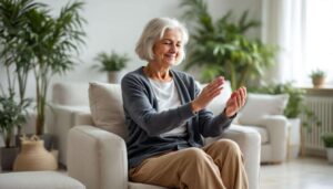 Vous avez plus de 60 ans ? Voici les 4 exercices sur chaise recommandés par un coach de 72 ans pour rester fort et mobile