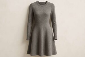 Finie la robe pull : la vraie robe star de l’hiver est ce modèle, bien plus chic et flatteur