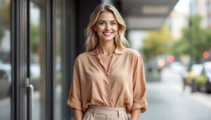 Morphologie : les bons hauts à adopter avec un pantalon taille haute quand on a du ventre