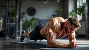 Graisse abdominale : le « plank shoulder tap » est plus efficace que la planche classique pour cibler la taille, selon un coach