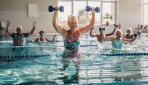 Aquagym après 60 ans : voici pourquoi les rhumatologues la recommandent plutôt que la marche pour les articulations fragiles