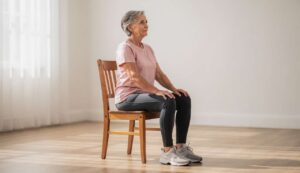 Pilates sur chaise après 60 ans : 4 exercices validés par une coach pour muscler le ventre sans descendre au sol