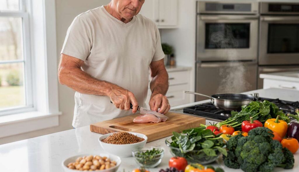 Après 50 ans, combien de protéines faut-il vraiment consommer pour ne pas perdre de muscle ? Les experts tranchent