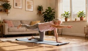 Graisse abdominale après 50 ans : le « bird dog » est l&rsquo;exercice le plus sous-estimé pour un ventre plat, selon les kinés